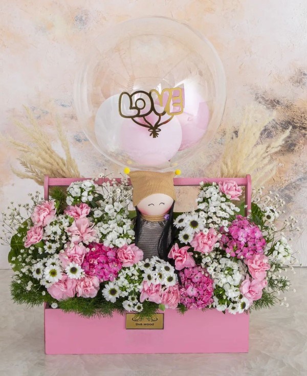 باکس گل ساده 1