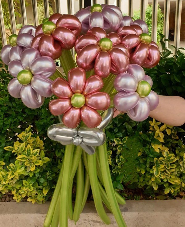 دسته گل بادکنکی 4