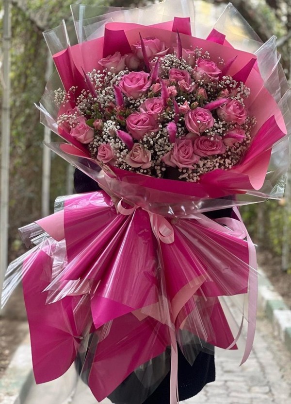 دسته گل طبیعی برای استوری 1