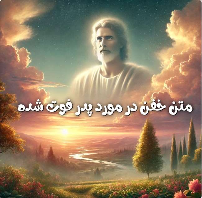 متن خفن در مورد پدر 4 متن خفن در مورد پدر فوت شده
