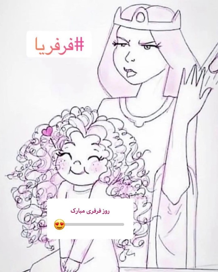 استوری برای مو فرفری ها 1