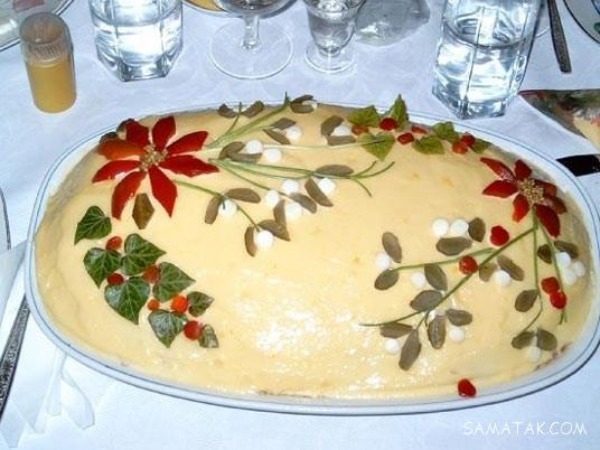 تزیین الویه با گوجه گیلاسی 1