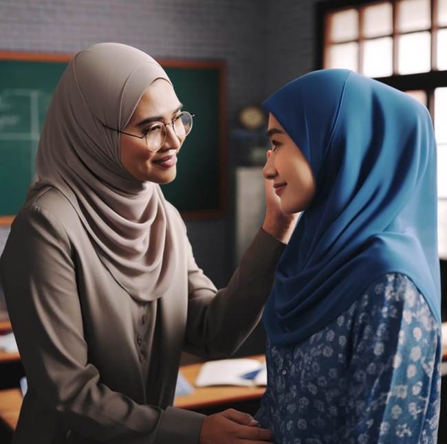 خداحافظی معلم از والدین