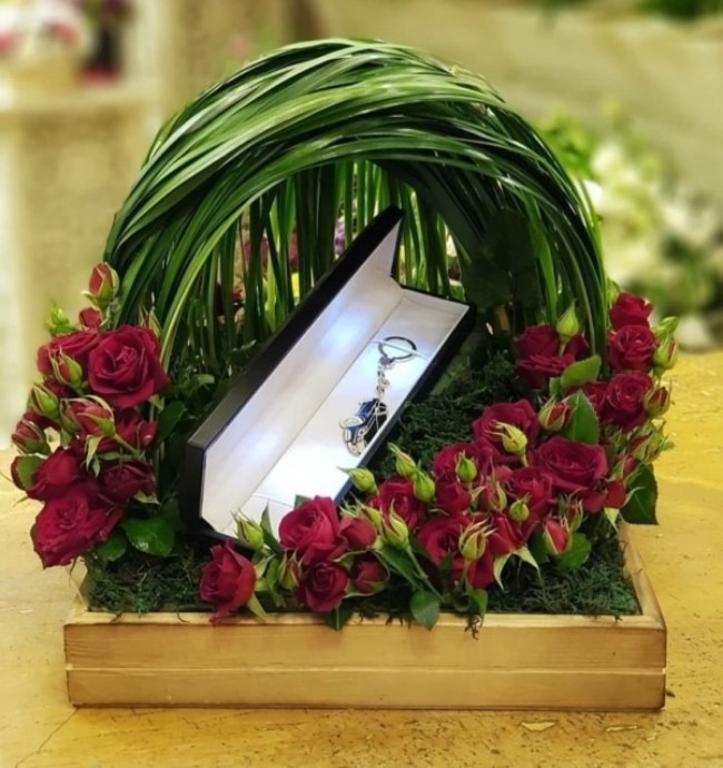 سبد گل طبیعی برای کربلایی 4