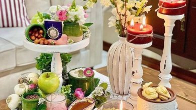 سفره هفت سین امسال چه رنگی است 283 سفره هفت سین امسال چه رنگی است