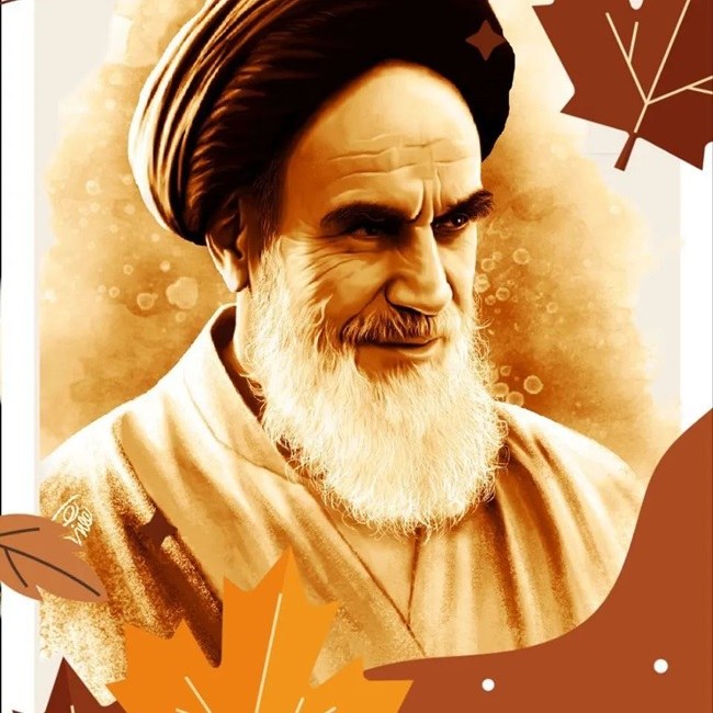 عکس امام خمینی با لبخند 4