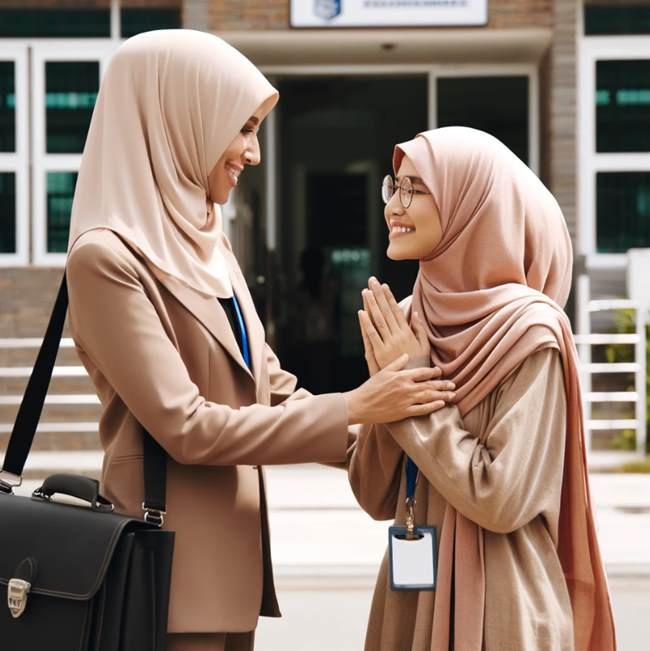 متن ادبی خداحافظی با اولیا دانش آموزان