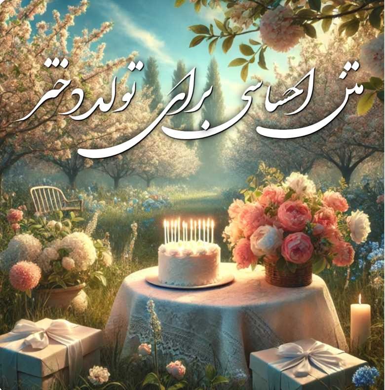 متن تولد دخترم 1 متن تولد دخترم