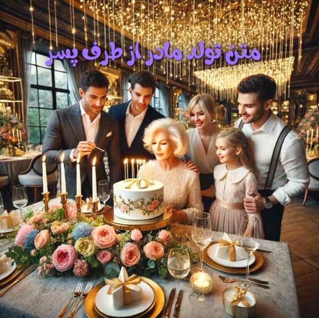 متن فوق العاده برای تولد مادر 6 متن زیبا برای تولد مادر از طرف پسر