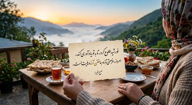 متن صبح بخیر انگیزشی (کوتاه، شاد، عاشقانه، خدایی و ...) 6 متن صبح بخیر انگیزشی 1