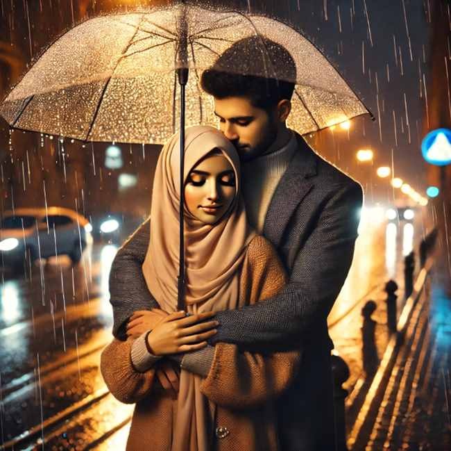متن عاشقانه بارانی دونفره برای همسر 5 پیام عاشقانه روز بارانی