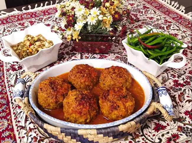 غذای شب عید نوروز 4 کوفته