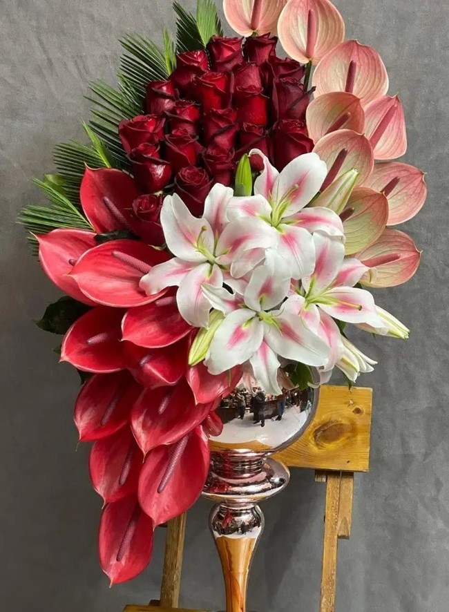 تاج گل تبریک لاکچری 2