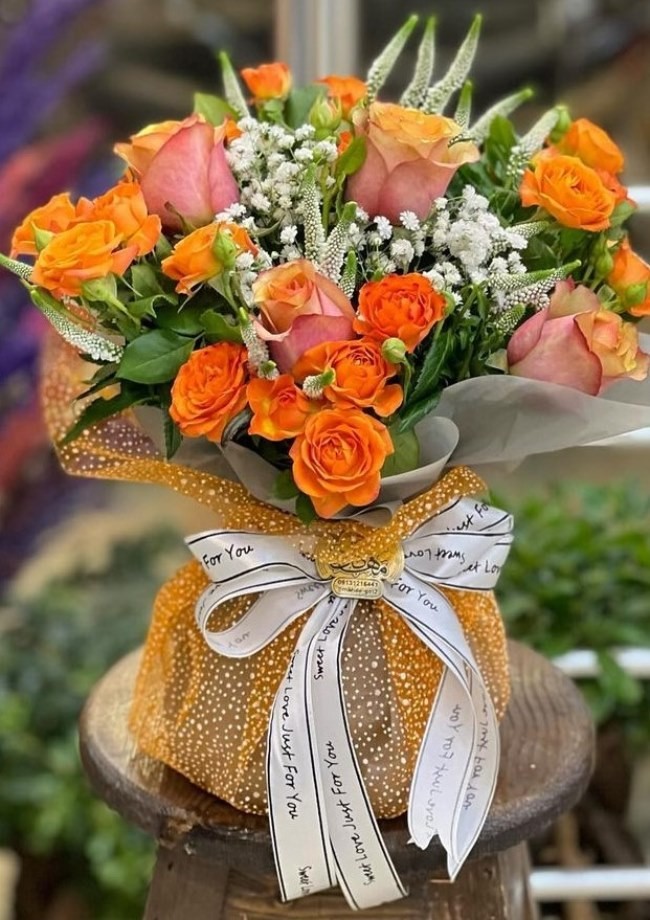 سبد گل برای افتتاحیه مشاغل 1