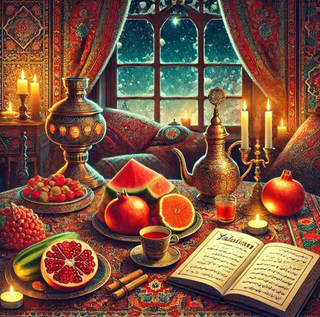 15 انشا شب یلدا برای کلاس اول تا یازدهم 1 انشا شب یلدا 1