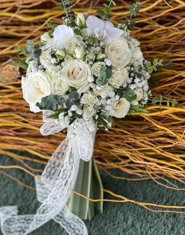 دسته گل عروس لاکچری 2