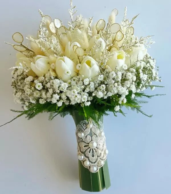 دسته گل عروس لاکچری 3
