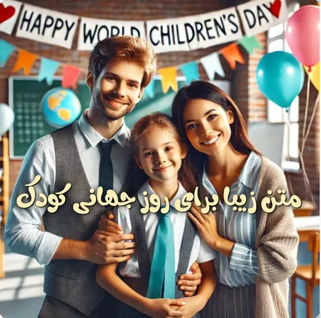 35 متن زیبا برای تبریک روز جهانی کودک 3 متن زیبا برای تبریک روز جهانی کودک 3