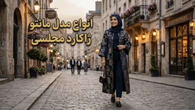 انواع مدل مانتو ژاکارد ۱۴۰۵ مزونی طرح دار مجلسی 58 مدل مانتو ژاکارد
