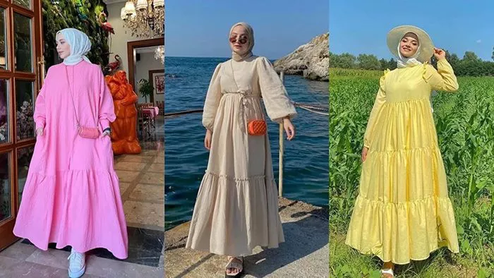 بهترین مدل‌های پیراهن نخی ساده و بلند زنانه برای تابستان 2