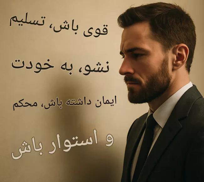 جملات اقتدار دهنده به مرد + پیام قدرت دادن به مرد 2 جملات اقتدار دهنده به مرد 1