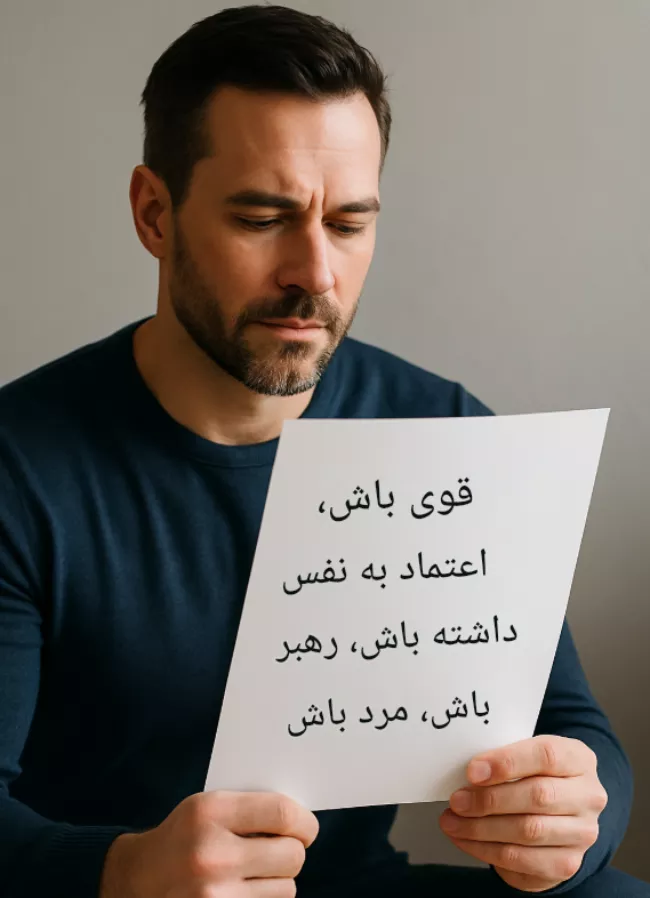جملات اقتدار دهنده به مرد + پیام قدرت دادن به مرد 5 جملات اقتدار دهنده به مرد 4