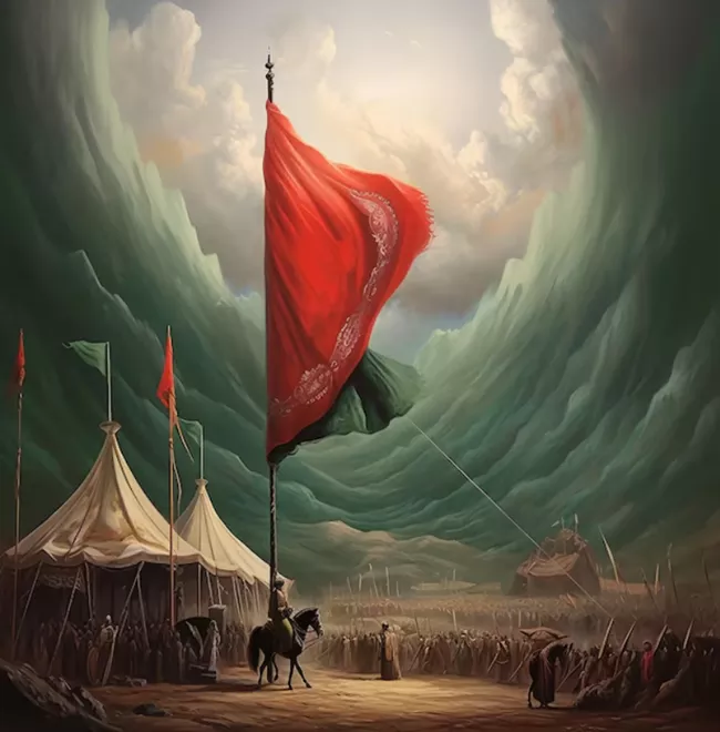عکس خیمه واقعی + عکس خیمه امام حسین در کربلا 13 عکس خیمه واقعی 12