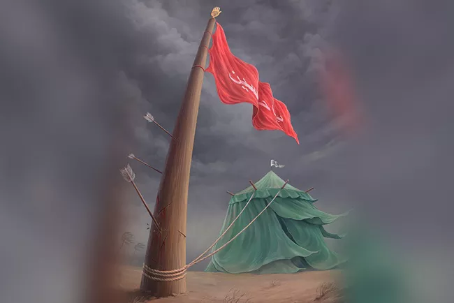 عکس خیمه واقعی + عکس خیمه امام حسین در کربلا 7 عکس خیمه واقعی 6