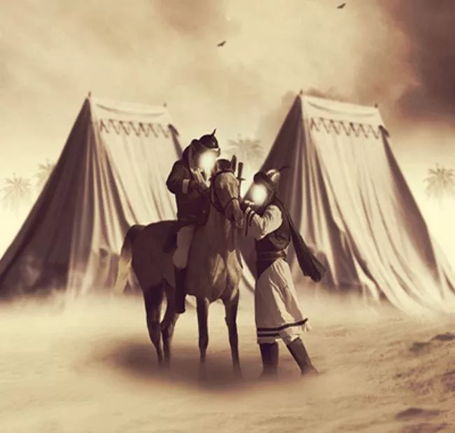عکس خیمه واقعی + عکس خیمه امام حسین در کربلا 8 عکس خیمه واقعی 7
