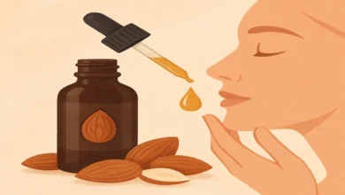 روش استفاده روغن بادام تلخ برای پوست صورت