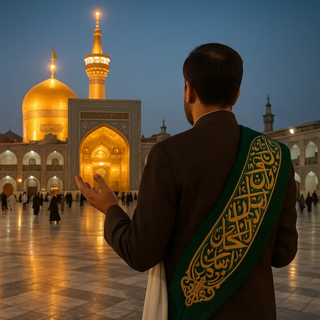 متن نائب الزیاره امام رضا در جوار بارگاه ملکوتی ثامن الحجج (ع) 1 متن نائب الزیاره امام رضا 1