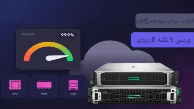 سرعت سرورهای HPE