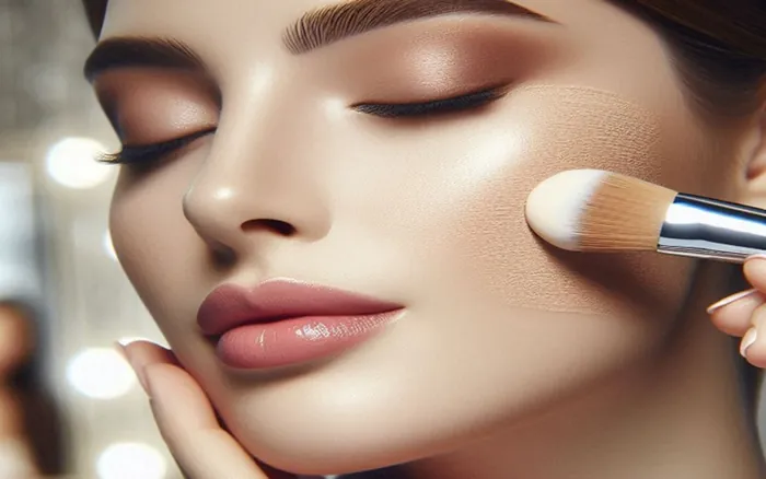 تفاوت کرم پودرهای مات و براق؛ کدام برای پوست شما بهتر است؟ 2 تفاوت کرم پودرهای مات و براق 2