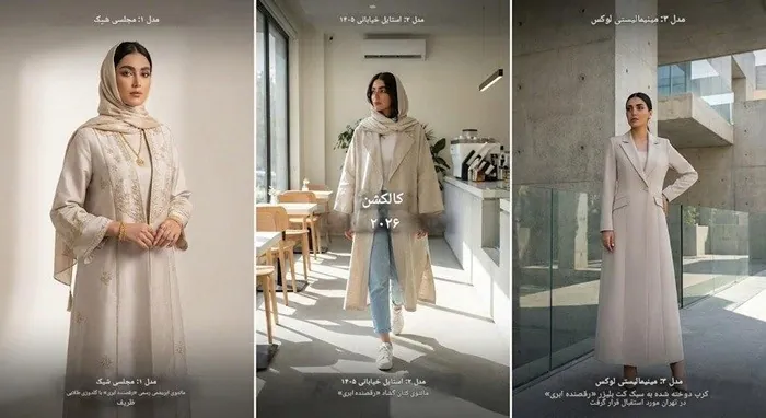 مدل مآنتو رنگ مانتو سال ۱۴۰۵ چه رنگی است