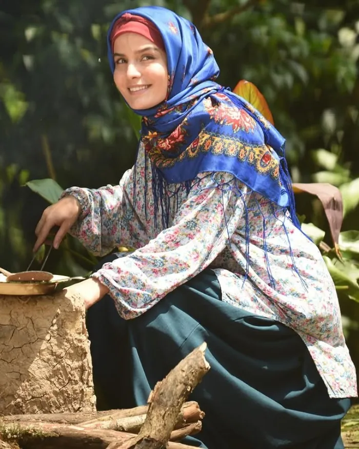 غزاله اکرمی بازیگر نقش سوجان در سریال سوجان
