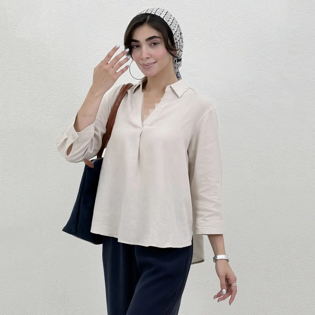 ۱۰ مدل شومیز ترند تابستون ۱۴۰۵ 5 ۱۰ مدل شومیز ترند تابستون ۱۴۰۵ 5