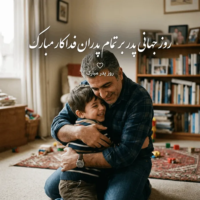 تبریک روز جهانی پدر 4