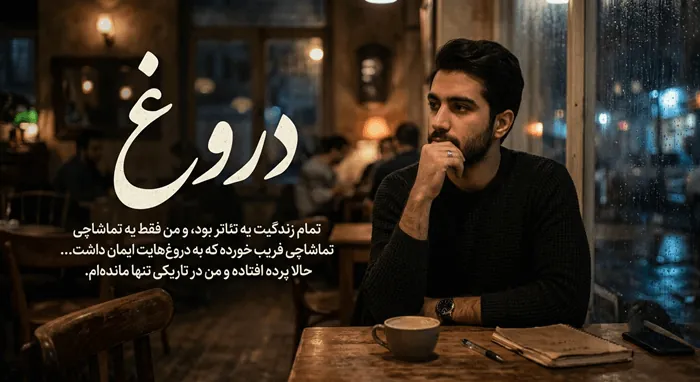 متن در مورد دروغ 5