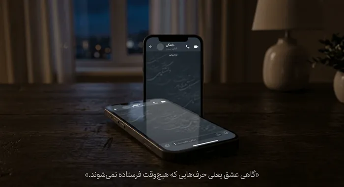 55 متن عاشق شدن غمگین و احساسی با عکس نوشته 5 متن عاشق شدن غمگین 4