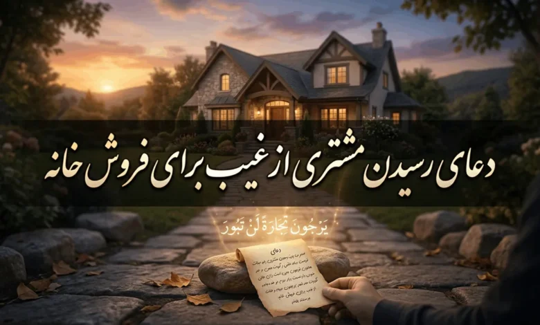 دعا برای فروش خانه فوری + رسیدن مشتری از غیب برای فروش خانه و ملک 1 دعا برای فروش خانه