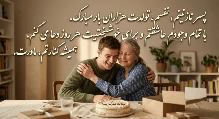 دلنوشته مادرانه برای تولد پسرم 2
