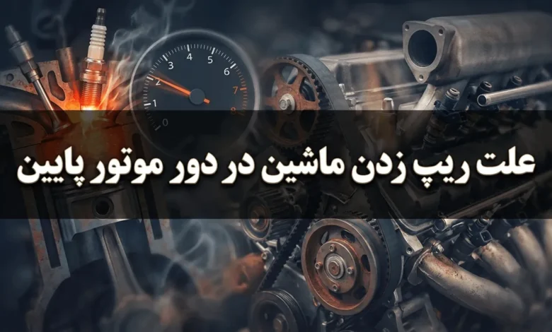 علت ریپ زدن ماشین در دور موتور پایین حین حرکت 1 علت ریپ زدن ماشین در دور موتور پایین