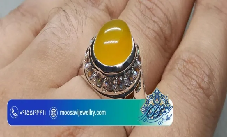 بهترین رنگ انگشتر عقیق؛ کدام رنگ با پوست و استایل شما هماهنگتر است؟ 1 بهترین رنگ انگشتر عقیق