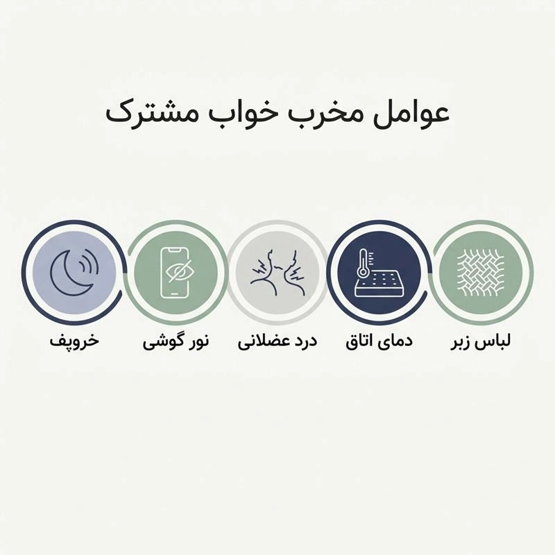 اشتباه هایی که حالت خواب دونفره را خراب می کند