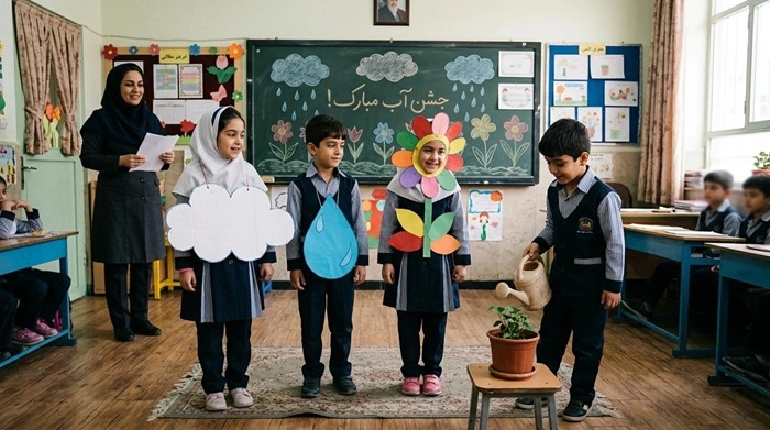 ۱۲ ایده برای جشن آب کلاس اولی ها 10 ایده برای جشن آب کلاس اولی 10