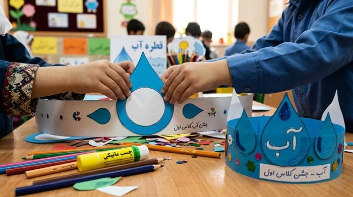 ۱۲ ایده برای جشن آب کلاس اولی ها 3 ایده برای جشن آب کلاس اولی 3