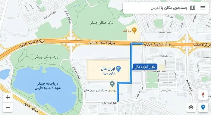 ایران مال تهران کجاست؟ آدرس دقیق و مسیرهای دسترسی 2 ایران مال کجاست 2