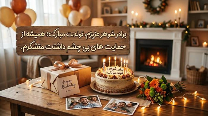 متن تبریک تولد صمیمانه با جملات زیبا و عکس نوشته 17 تبریک تولد صمیمانه به برادر شوهر