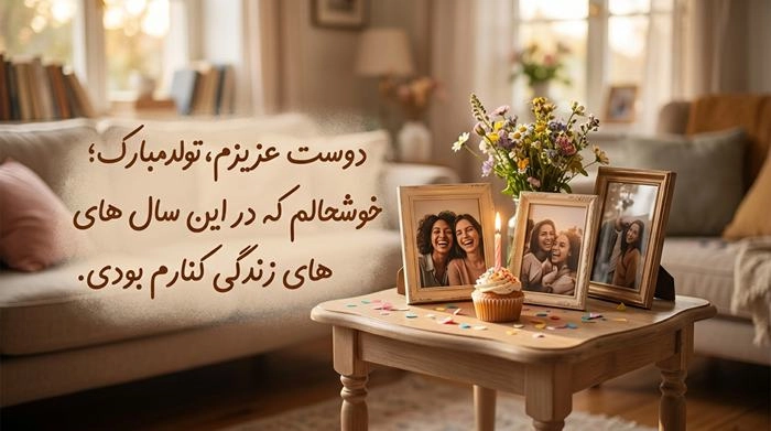 متن تبریک تولد صمیمانه با جملات زیبا و عکس نوشته 20 تبریک تولد صمیمانه به دوست