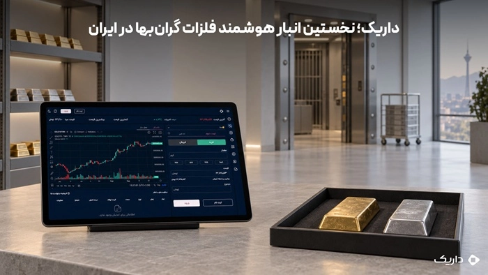 فناوری خرید طلا آنلاین چگونه سرمایهگذاری در طلا را متحول کرد؟ 4 داریک؛ نخستین انبار هوشمند فلزات گران بها در ایران